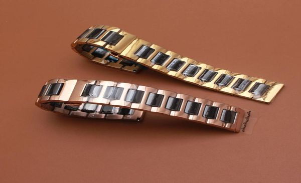 colorful watchband mixed black and gold rosegold watch band strap bracelet fashion polished ceramic watches accessories for gear s4836963, Black;brown
colorful watchband mixed black and gold rosegold watch band strap bracelet fashion polished ceramic watches accessories for gear s4836963, Black;brown