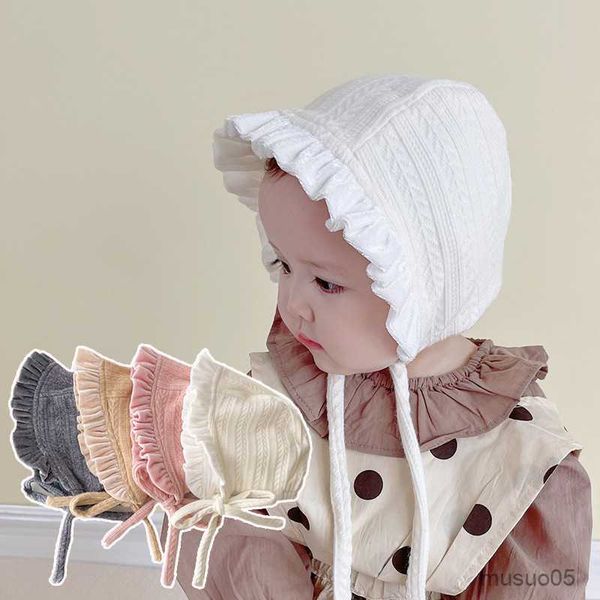 caps hats lace infant hats spring girl baby bonnet hat solid color cotton newborn ear protection warm cap, Yellow
caps hats lace infant hats spring girl baby bonnet hat solid color cotton newborn ear protection warm cap, Yellow