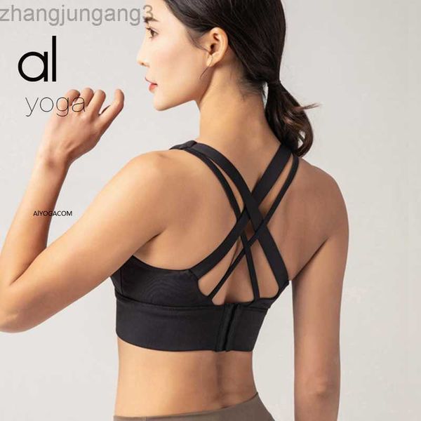 desginer alo yoga sports bra fitness gathering women's bra back cross lacing back high strength, White
desginer alo yoga sports bra fitness gathering women's bra back cross lacing back high strength, White