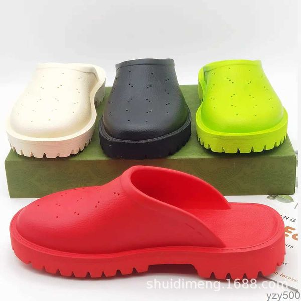 luxury brand designer women platform perforated sandals slippers made of transparent materials fashionable lovely sunny beach woman shoes sl, Black
luxury brand designer women platform perforated sandals slippers made of transparent materials fashionable lovely sunny beach woman shoes sl, Black