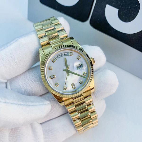 designer watches luxury diamond men's watch movement stainless steel material fade resistant mechanical automatic folding buckle, Slivery;brown
designer watches luxury diamond men's watch movement stainless steel material fade resistant mechanical automatic folding buckle, Slivery;brown