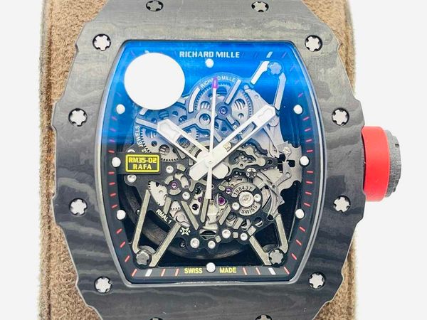 amazing sale mechanical wrist watches kv factory rm35-02 cutout fashion personality ghost head men's rakish luxury designer colours 4e, Slivery;brown
amazing sale mechanical wrist watches kv factory rm35-02 cutout fashion personality ghost head men's rakish luxury designer colours 4e, Slivery;brown