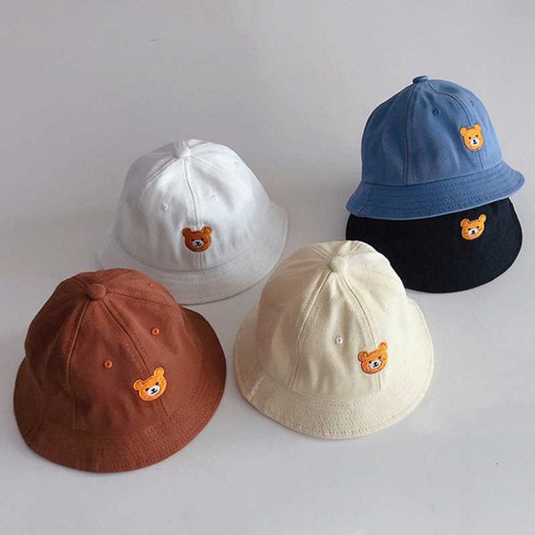 stingy brim hats korean style baby bucket hat cartoon bear embroidery sun hats for baby boy girls cute dome sun cap outdoor children fisherm, Blue;gray
stingy brim hats korean style baby bucket hat cartoon bear embroidery sun hats for baby boy girls cute dome sun cap outdoor children fisherm, Blue;gray