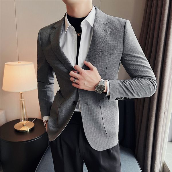 men's suits blazers british style casual men suit jacket notched lapel wedding blazer for prom party custom male fashion coat s-3xl 230, White;black
men's suits blazers british style casual men suit jacket notched lapel wedding blazer for prom party custom male fashion coat s-3xl 230, White;black