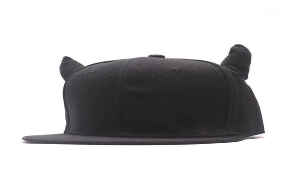 ball caps men women hiphop hat black cotton punk horn baseball cap snapback with horns whole5665978, Blue;gray
ball caps men women hiphop hat black cotton punk horn baseball cap snapback with horns whole5665978, Blue;gray