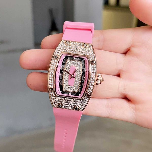 designer new colours high-quality automatic female luxury mechanical wrist movement watches 2023 women's stylish rm007 dial, Slivery;brown
designer new colours high-quality automatic female luxury mechanical wrist movement watches 2023 women's stylish rm007 dial, Slivery;brown