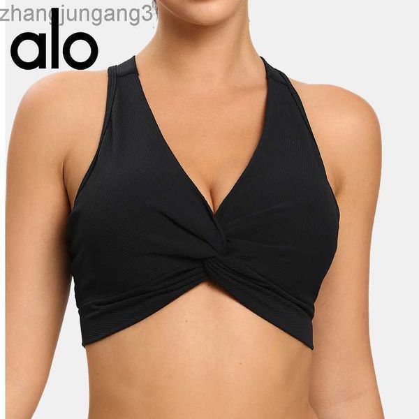 desginer alo yoga new sports bra cross twist tank women's cycling and running wear short tank top, White
desginer alo yoga new sports bra cross twist tank women's cycling and running wear short tank top, White