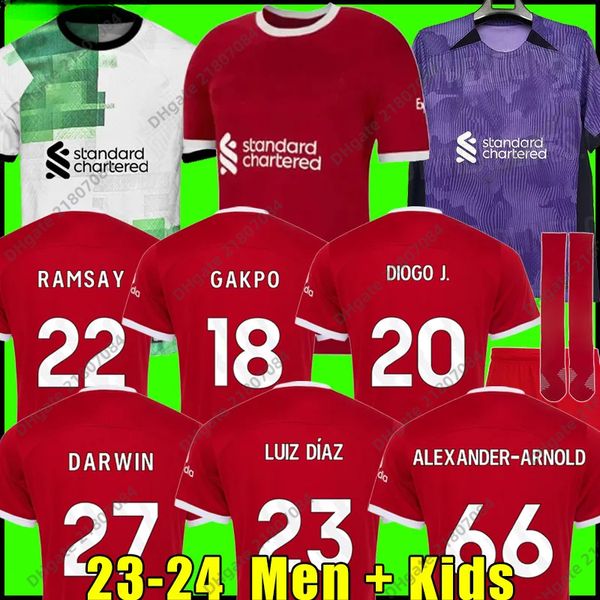 23 24 soccer jerseys home away 3rd third gakpo darwin 2023 2024 mohamed diogo luis diaz alexander arnold football shirt men kids kit unifor, Black;yellow
23 24 soccer jerseys home away 3rd third gakpo darwin 2023 2024 mohamed diogo luis diaz alexander arnold football shirt men kids kit unifor, Black;yellow