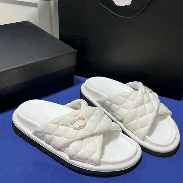 designer women sandals womens slides crystal calf leather casual shoes platform summer beach slipper, Black
designer women sandals womens slides crystal calf leather casual shoes platform summer beach slipper, Black