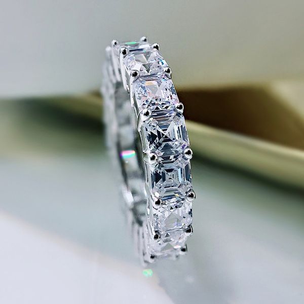 2022 eternity moissanite diamond finger ring 100% original 925 sterling silver wedding band rings for women men promise jewelry, Slivery;golden
2022 eternity moissanite diamond finger ring 100% original 925 sterling silver wedding band rings for women men promise jewelry, Slivery;golden