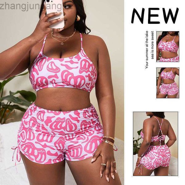 designer bikini 2023 new strap printed large swimwear women's flat corner beach two piece split swimwear, White;black
designer bikini 2023 new strap printed large swimwear women's flat corner beach two piece split swimwear, White;black
