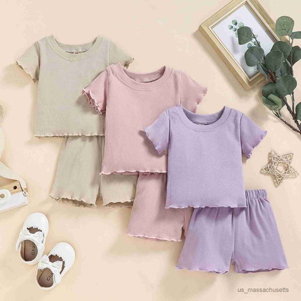 clothing sets little infant kids baby girl's two pieces clothes outfit round neck short sleeve ribbed solid color t-shirt and shorts 1-, White
clothing sets little infant kids baby girl's two pieces clothes outfit round neck short sleeve ribbed solid color t-shirt and shorts 1-, White