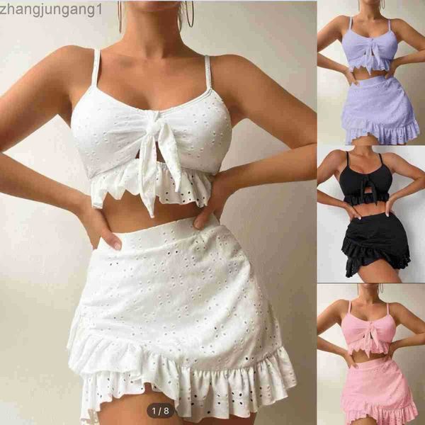 designer bikini 2023 summer new beach skirt bikini three piece swimwear conservative swimwear women, White;black
designer bikini 2023 summer new beach skirt bikini three piece swimwear conservative swimwear women, White;black