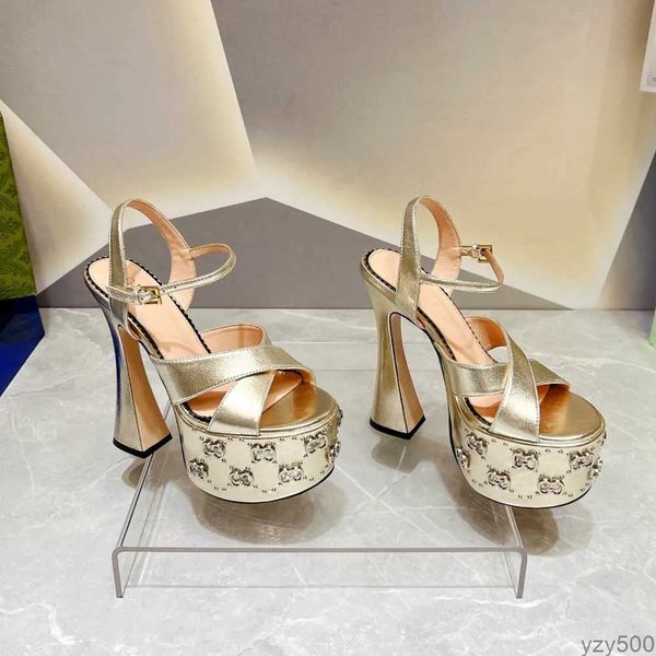 new waterproof platform sandals with interlocking embellished cross ankle strap horseshoe heels g-stud open-toe sandals 15.5cm designer sand, Black
new waterproof platform sandals with interlocking embellished cross ankle strap horseshoe heels g-stud open-toe sandals 15.5cm designer sand, Black