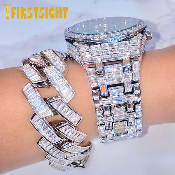 chain silver color iced out bling cz men women bracelet 19mm rectangle prong cuban link bangle jewelry hip hop rock fashion 230506, Black
chain silver color iced out bling cz men women bracelet 19mm rectangle prong cuban link bangle jewelry hip hop rock fashion 230506, Black