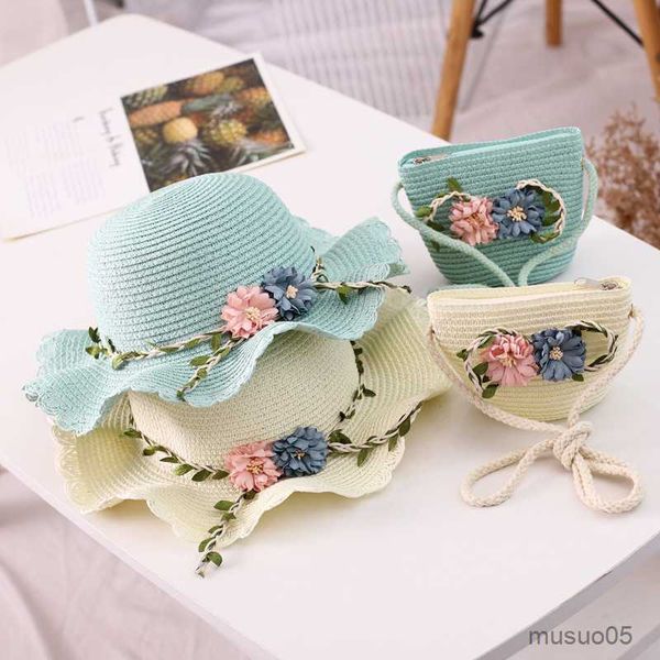 caps hats summer new girl flower caps bag kids sandy beach sun hat weave straw children's bag cute coin purse backpack baby sunscreen, Yellow
caps hats summer new girl flower caps bag kids sandy beach sun hat weave straw children's bag cute coin purse backpack baby sunscreen, Yellow