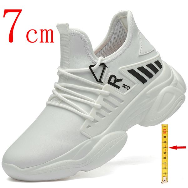 men cowhide casual sneakers fashion elevator shoes height increase shoes fashion man white tall man tall shoes size 36-44, Black
men cowhide casual sneakers fashion elevator shoes height increase shoes fashion man white tall man tall shoes size 36-44, Black