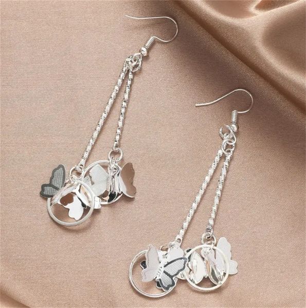 butterfly shape pendant drop earrings pure color long dangle earrings temperament ear jewelry, Golden
butterfly shape pendant drop earrings pure color long dangle earrings temperament ear jewelry, Golden