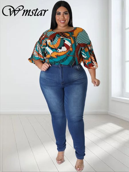 women's plus size tshirt wmstar t shirts blouses flower printed casual half sleeve in summer clothes wholesale drop 2023 230506, Black
women's plus size tshirt wmstar t shirts blouses flower printed casual half sleeve in summer clothes wholesale drop 2023 230506, Black