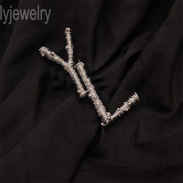 plated silver pin diamond designer brooch for women crystals tiktok punk women metals chic letter jewelry woman vintage luxury broche leisur, Gray
plated silver pin diamond designer brooch for women crystals tiktok punk women metals chic letter jewelry woman vintage luxury broche leisur, Gray