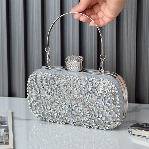 evening bags mini silver bag women s tendance luxury handbag crystal wedding clutch for bride diamond mobile phones shoulder purse 230505
evening bags mini silver bag women s tendance luxury handbag crystal wedding clutch for bride diamond mobile phones shoulder purse 230505