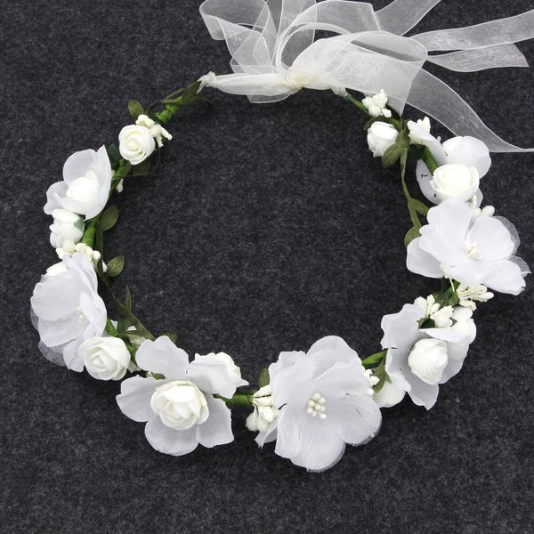 flower wreath headwear hair accessories seaside vacation headwear bridal bridesmaid accessories, Silver
flower wreath headwear hair accessories seaside vacation headwear bridal bridesmaid accessories, Silver