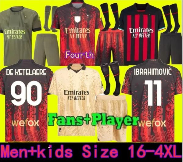 jerseys ibrahimovic koche 22-23 fourth kit ac milans giroud r.leao bennacer theo romagnoli florenzi tonali rebic 2023 2024 football shirt ma, Black;yellow
jerseys ibrahimovic koche 22-23 fourth kit ac milans giroud r.leao bennacer theo romagnoli florenzi tonali rebic 2023 2024 football shirt ma, Black;yellow