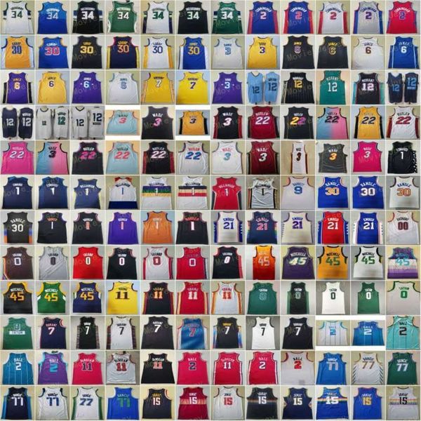 basketball stephen curry jerseys lamelo ball lillard trae young donovan mitchell devin booker ja morant kevin durant luka doncic antetokounm, Black;red
basketball stephen curry jerseys lamelo ball lillard trae young donovan mitchell devin booker ja morant kevin durant luka doncic antetokounm, Black;red