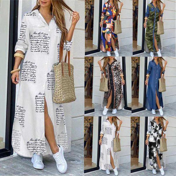 autumn maxi dresses for women womens button down long shirt dress print lapel neck party dress casual long sleeve oversized s-5xl, Black;gray
autumn maxi dresses for women womens button down long shirt dress print lapel neck party dress casual long sleeve oversized s-5xl, Black;gray