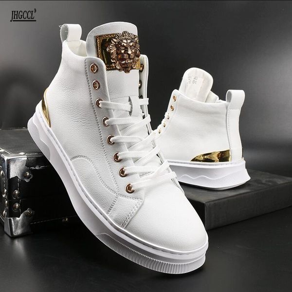 high small white boots men's cowhide board shoes plus velvet warm side zipper trend casual sports shoes large size casual shoes a2, Black
high small white boots men's cowhide board shoes plus velvet warm side zipper trend casual sports shoes large size casual shoes a2, Black