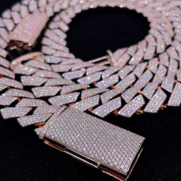 hip hop 925 sterling silver vvs moissanite diamond jewelry cuban link chains moissanite necklace for men women
hip hop 925 sterling silver vvs moissanite diamond jewelry cuban link chains moissanite necklace for men women