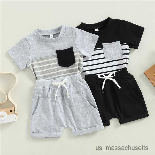 clothing sets toddler newborn infant baby boys clothes short sleeve round neck striped drawstring short pants casual outfits, White
clothing sets toddler newborn infant baby boys clothes short sleeve round neck striped drawstring short pants casual outfits, White
