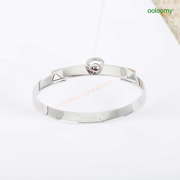 luxury h brand pure 925 sterling silver jewelry for women lock bangle rose gold lock knot design bangle wedding jewelry engagement bracelet, Black
luxury h brand pure 925 sterling silver jewelry for women lock bangle rose gold lock knot design bangle wedding jewelry engagement bracelet, Black