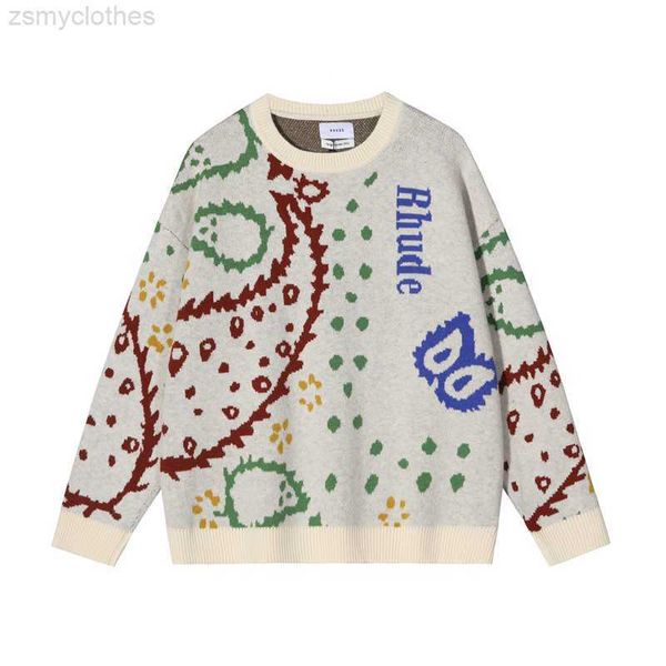 men's hoodies sweatshirts frog drift streetwear rhude sweater oversize cashew flower vintage retro jacquard high street round neck pull, White;black
men's hoodies sweatshirts frog drift streetwear rhude sweater oversize cashew flower vintage retro jacquard high street round neck pull, White;black