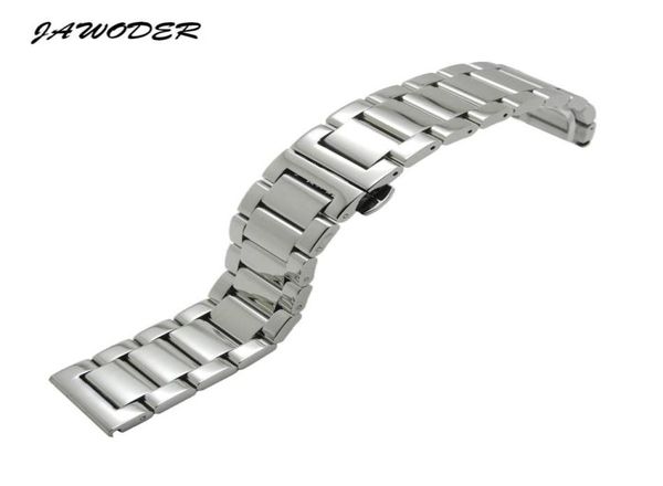 jawoder watchband 18 20 22 24mm men women silver pure solid stainless steel polishing watch band strap deployment buckle bracelet6103496, Black;brown
jawoder watchband 18 20 22 24mm men women silver pure solid stainless steel polishing watch band strap deployment buckle bracelet6103496, Black;brown