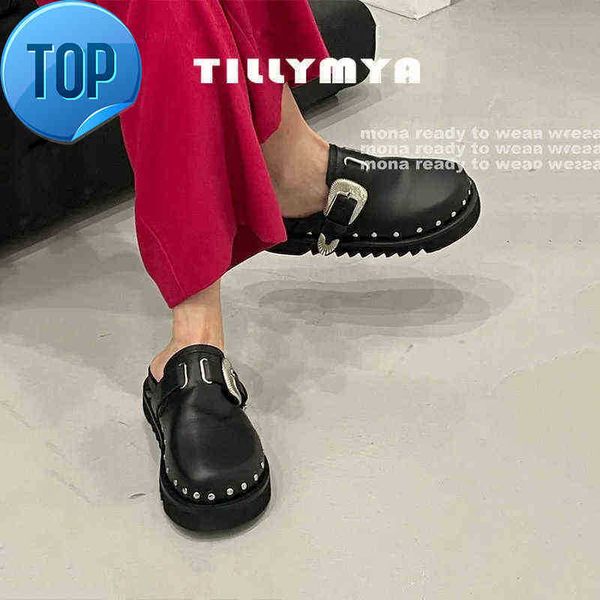 sandals sandals 2022 summer women shoes punk metal rivet charms black pu mules slip on outdoor platform modern slippers casual fo
sandals sandals 2022 summer women shoes punk metal rivet charms black pu mules slip on outdoor platform modern slippers casual fo