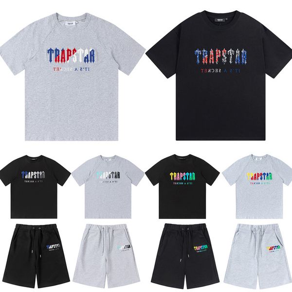 mens trapstar t shirt pants designer rainbow towel embroidery decoding tshirts men's black white round neck t-shirt, White;black
mens trapstar t shirt pants designer rainbow towel embroidery decoding tshirts men's black white round neck t-shirt, White;black