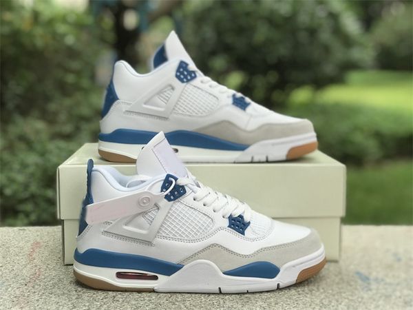 4 sapphire blue mens 2023 basketball shoes 4s iv grey suede leather sports skateboarding sneakers, Red;white
4 sapphire blue mens 2023 basketball shoes 4s iv grey suede leather sports skateboarding sneakers, Red;white