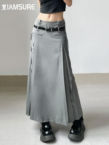 skirts iamsure safari style tassel a-line skirt with sashes casual streetwear pockets low-waisted maxi skirts women autumn winter 230506, Black
skirts iamsure safari style tassel a-line skirt with sashes casual streetwear pockets low-waisted maxi skirts women autumn winter 230506, Black