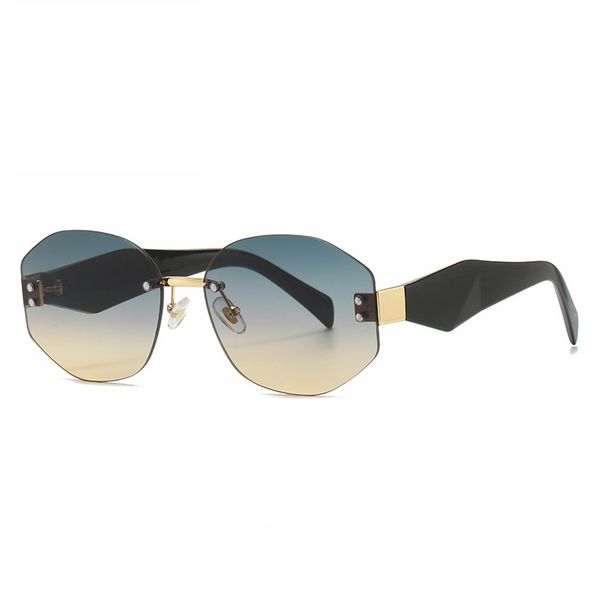 niche design sunglasses frameless women's sunglasses 2023 european and american fashion street smetal frame men's sunglasses uv400, White;black
niche design sunglasses frameless women's sunglasses 2023 european and american fashion street smetal frame men's sunglasses uv400, White;black