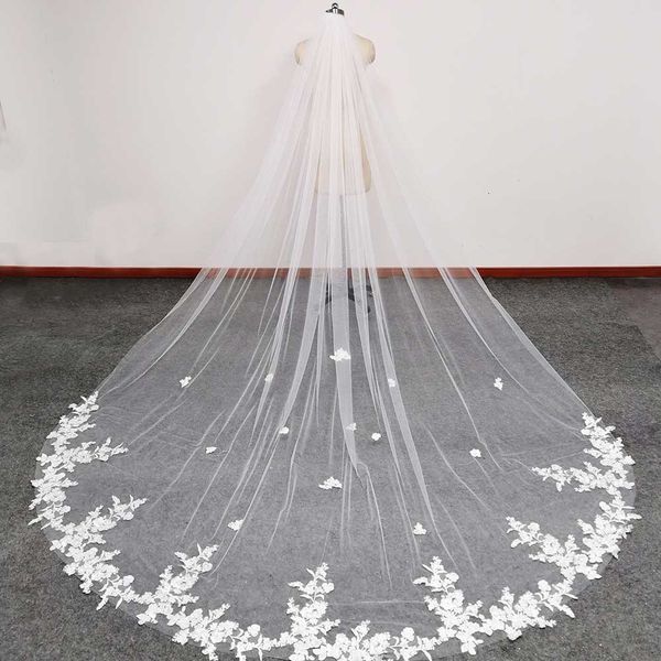 wedding hair jewelry real p os lace veil one layer 3 5 meters long bridal with comb 1 tier 3 5m velos de novia accessories 230506, Slivery;golden
wedding hair jewelry real p os lace veil one layer 3 5 meters long bridal with comb 1 tier 3 5m velos de novia accessories 230506, Slivery;golden
