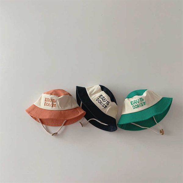 stingy brim hats summer letter baby bucket cap korean style toddler fisherman hat cute patchwork kids boys girls panama sun hats 25y j230505, Blue;gray
stingy brim hats summer letter baby bucket cap korean style toddler fisherman hat cute patchwork kids boys girls panama sun hats 25y j230505, Blue;gray