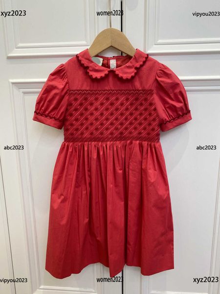 2023 kids designer clothes fashion lapel girl clothing baby dress letter embroidery child summer product pleated skirt, Red;yellow
2023 kids designer clothes fashion lapel girl clothing baby dress letter embroidery child summer product pleated skirt, Red;yellow