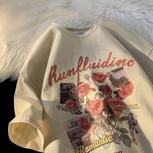 women's plus size tshirt 6xl 150kg women summer floral t shirt o neck short sleeve loose large black white flower 230506
women's plus size tshirt 6xl 150kg women summer floral t shirt o neck short sleeve loose large black white flower 230506