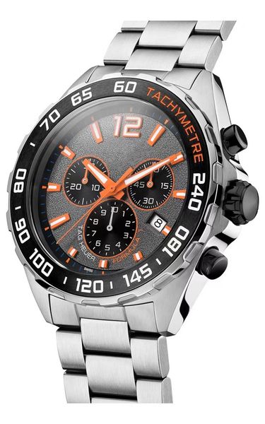 men's watch quartz watch high intensity glow dial 43mm swiss original super electronic movement multifunctional timing sports new desig, Slivery;brown
men's watch quartz watch high intensity glow dial 43mm swiss original super electronic movement multifunctional timing sports new desig, Slivery;brown