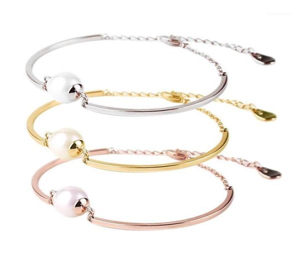 bangle meicialandat 2021 titanium steel rose gold pearl bracelet minimalist fashion bracelets for women11693172, Black
bangle meicialandat 2021 titanium steel rose gold pearl bracelet minimalist fashion bracelets for women11693172, Black