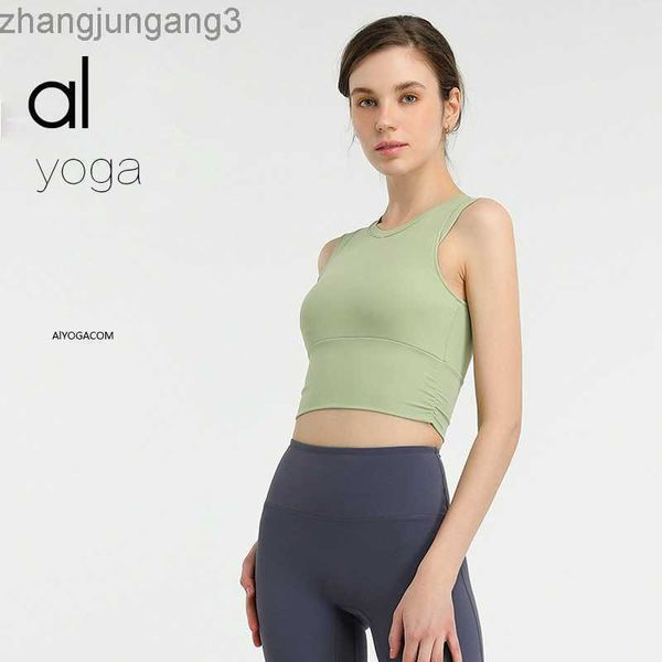 desginer alo yoga 2021 new bra tank double sided brushed running fitness sports bra women, White
desginer alo yoga 2021 new bra tank double sided brushed running fitness sports bra women, White