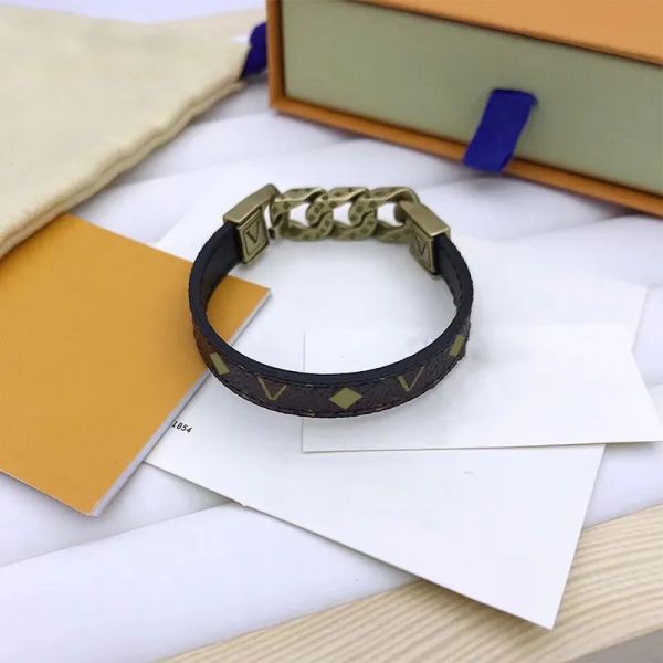 flower designer bracelet for men opening women bangles elegant fashion brand brown leather bracelets with letters jewelry, Golden;silver
flower designer bracelet for men opening women bangles elegant fashion brand brown leather bracelets with letters jewelry, Golden;silver