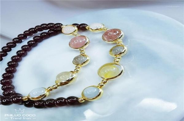 beaded strands natural crystal garnet bracelet strawberry beads string red pink fashion temperament5008128, Black
beaded strands natural crystal garnet bracelet strawberry beads string red pink fashion temperament5008128, Black