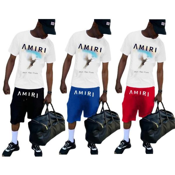 2023 design brand men's tracksuits front chest printing t-shirt and letters gradient shorts summer y2k casual sports suits 2 piece outf, Gray
2023 design brand men's tracksuits front chest printing t-shirt and letters gradient shorts summer y2k casual sports suits 2 piece outf, Gray